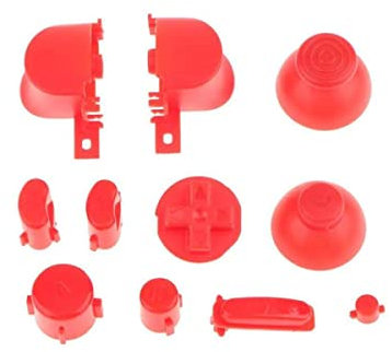 DAGIJIRD 11 in 1 Pulsanti e pollice Chrome D-pad Mod Set per GameCube Controller per NGC