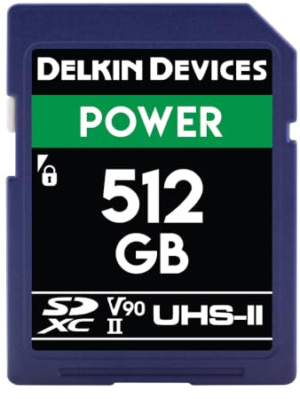 Scheda SD 512Gb Power UHS-II (V90) SD V90