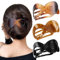 Fanjuanlan 3 Pcs Haarspangen, Damen Schildpatt Rutschfest Haarklammern, Dünnes Elegant Haar-Accessoire Haar Accessoire Frauen Mädchen Big Hair Clip (Schwarz/braun/kaffee farbe)