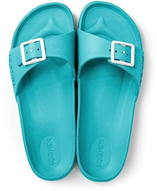 ICONIX Ciabatte Estive Donna - L'Essenziale per Mare, Casa e Piscina - Ciabatte Leggere e Confortevoli in Varie Colorazioni (Acquamarina, numeric_36)