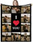 XNBTIM Personalisierte Decke,Fotodecke mit Eigenem Foto,Personalisiert Decke mit Foto,Kuscheldecke mit Foto,Decke Selbst Gestalten Foto,Personalisierte Geschenke，Geschenke fur Freundin，Mama,Papa