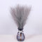 Wambere 10 Stück 43-45cm Künstliches Pampasgras,Kleine Flauschige Künstliche Pampas,Deko Pampasgras Fur Deko Boho,für Heimdekoration Hochzeitsdekoration Blumenarrangement,Grau,1 Branch