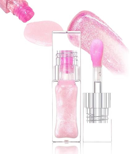 Generic Magic Color Changing Lip Oil, 2024 New Moisturizing Lip Gloss, Color Changing Lip Gloss Hydrating Lip Care, Long Lasting Magic Big Brush Color Changing Lip Oil Stain, Amazing Finish (1PC)