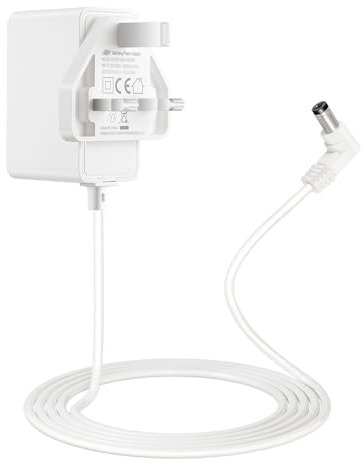 Charger for Tonies, 9V 1.5A Power Supply AC 100-240V to DC 9V Replacement for Tonie Box Charger, for Schwinn Elliptical Machine/Exercise Bike, Crosley Cruiser Portable Turntable Record Player, 1.8M