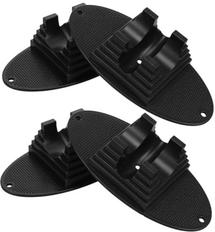 BESPORTBLE 4 Stück Roller-Parkst änder Scooter Ständer Roller-Aufbewahrung Roller-Parkplatz Scooter zubehör Roller Radständer Roller Lagerregal Rollerständerbasis Scooter-Rack Plastik Black