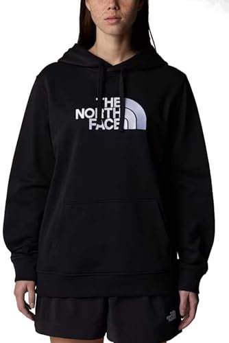 THE NORTH FACE NF0A89EHJK3 W Drew Peak Pullover Hoodie Maglia Lunga Donna TNF Black Taglia M