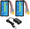 AMZZN 2PCS 7.4V 3000mAh 15C 2S XT-30 Plug Li-ion Battery with 2-in-1 Charger for RC High-Speed Cars, Trucks RC Ship Model Car and Huina Engineering Vehicle Batteries