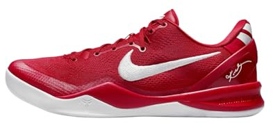 Nike Kobe VIII 8 Protro Men's Basketball Shoes, University Red/University Red/White, 12 UK