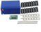Battery Case without Battery, Holder Storage Box For 12V 7Ah Battery, Fit 18 650 Cells, Nickel Strip(blue)