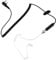 Yardenfun Wired Headset 3.5mm Earphones Mic Adapter Earbuds Wired Mic Security Earpiece for Radio