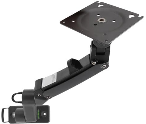 Computer Monitor Wall Mount for 17 to 35 Inch Screens, 360 Degree Adjustable Bracket for Vesa 75x75mm 100x100mm, Holds 6.6 to 26.4lbs, LCD Computer Monitor Standing Mount Riser