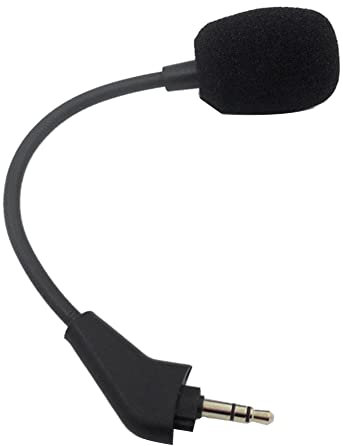 Steowsey -Spielmikrofon Aux 3,5 Mm Mikrofon für HS50 Pro HS60 HS70 SE Gaming Headsets KopfhöRer Schwanenhalsmikrofon