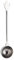 Stainless Steel Coffee Spoon Long Handle Measuring Stirring Spoon for Coffee Beans Powder Desserts Yogurt Bar Home Kitchen Durable 20cm 42g