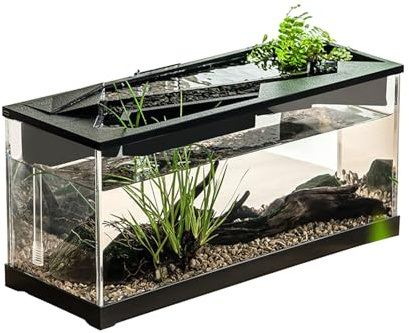 Small Fish Taping – Avario, tropisches Nano-Aquarium | 26 l Aquarium aus Glas mit Filtersystem, Starter-Kits für Tisch, Wohnzimmer, Studio, Haus und kleine Tiere, Terrarium, Insekten T