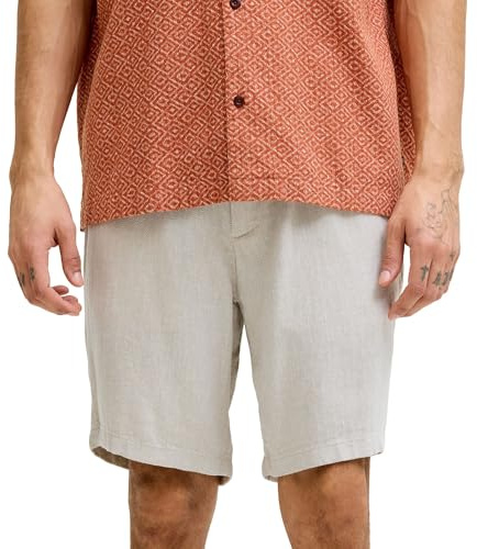 JACK & JONES Stace Mykonos Linen Blend Short Herren