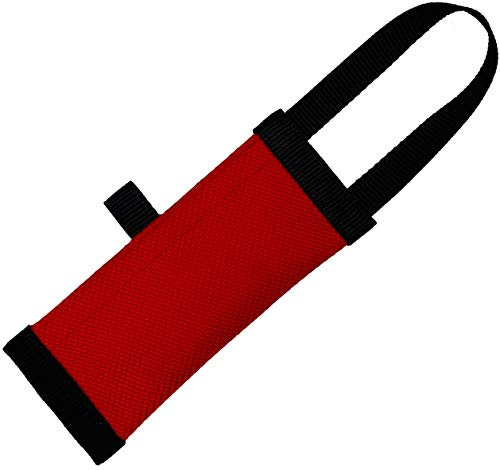 Dog24 Hunde-Futterdummy/Trainingsdummy/Feuerwehrschlauch/Apportier-Tasche für Leckerlies und Hundesnacks/Futterbeutel/Leckerlie-Beutel/schwimmfähig/Preydummy/Snack Dummy ((L (25cm))