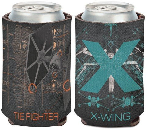 Wincraft Star Wars Star Wars Star Wars Original Trilogy Refroidisseur de canettes Multicolore 355 ML