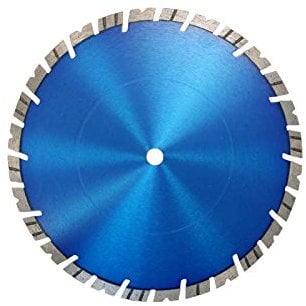 disco diamantato calcestruzzo 350/15 mm a forma di V di segmentato – Disco diamantato turbo per cemento, mattoni, muratura, Universal – BODI-Tools, 20,0 mm Bohrung, 1