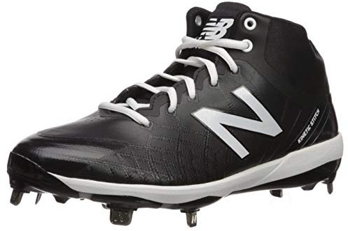New Balance Herren 4040 V5 Metal Baseballschuh, Schwarz, 51 EU