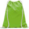 MyShirt Baumwoll Turnbeutel 38 x 46cm unbedruckt mit Kordelzug - 19 Farben - Jutebeutel OEKO-TEX® geprüft Gym Sack zum bemalen, Farbe:hellgrün
