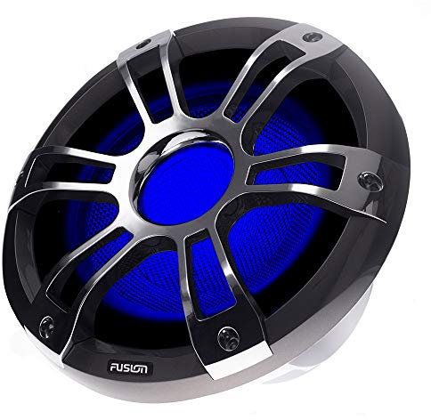 Subwoofer 10 Chrom mit LEDs