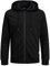 Jack & Jones Homme Jjebasic Sweat Zip Hood Noos Pull Cardigan, Noir, 4XL EU