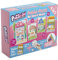Dubbl-Puzzl My Sweet Shops. Four Large Flip Over Jigsaws With 10 Felt Tip Colouring Pens. Double-sided Jigsaw Puzzles For Kids Age 3 Years And Up.
