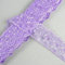 10 Yard Bestickte Spitzenbordüre Spitzenbesatz Stoff Spitzenband,Geschenkband Spitze Band Meterware,Spitzenborte Zum DIY Basteln Nähen Weihnachten Hochzeit Party Deko Blumen Geschenkverpackung,Violett