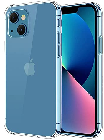 TECHGEAR iPhone 14 Plus Clear Gel Case [AirFlex] Crystal Clear Slim & Light, Protective, Flexible Soft Gel/TPU Cover with Soft Touch Keys Designed for iPhone 14 Plus 6.7 (Super Clear)