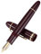 Jinhao X159 Füllfederhalter, feine Feder, weinrot, mit übergroßem Goldclip aus Acryl
