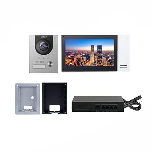 DAHUA KTP01L(F) KIT VIDEOPORTERO IP EXTERIOR PARA INSERTAR + MONITOR INTERIOR