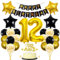 12 Geburtstag Deko Junge Mädchen Luftballon 12.geburtstag Deko Schwarz Gold Geburtstagsdeko 12 Jahre Mann 12 Luftballon Gold 12 Jahre Geburtstagdeko Mann Deko 12 Geburtstag Mädchen Junge Luftballons