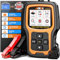 ANCEL AD410PLUS 2in1 OBD2 Diagnosegerät Auto Batterietester, Universal KFZ Fehlercode Lesegerät mit Vollen OBD2 Funktionen, 6V 12V 100-2000CCA Autobatterie Tester mit Batterie- Anlasser- und Ladetest