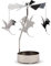 Puckator Flying Dragons Drehbares Karussell drehender Teelichthalter – Wohnzimmer-Zubehör – Drachenmotiv – Heimdekoration – Ornamente – Kerzenhalter – Tischdekoration