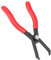 Push Pin Zange, 18cm/7,1 Zoll 30-Grad Push Pin Entfernungszange Verschluss Entferner Werkzeug, Sprengringe und Karosserie Entfernungswerkzeug Zierleisten Clip Panel Clip Zange für Autotürverkleidung
