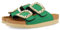 GIOSEPPO Sandalias Verdes Estilo Bio con Adorno Joya para Mujer ADERKLAA