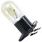 230V 20W Microwave Halogen Light Bulb Replacement with 2-Pin Base Refrigerator Oven Lighting Bulb Small Appliance Parts Led Microwave Light Bulb Warm White Over Stove Appliance Replacement 20w