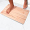Pure 4Home - Tapis de Bain en Diatomite | Tapis en Pierre Diatomite | Absorbant, Séchage Rapide & Antidérapant | Tapis Salle de Bain & Sortie de Douche | Stone Bath Mat (FresnoWood)
