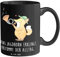 Mr. & Mrs. Panda Tasse Jagdhorn Melodie - Geschenk, Gelassenheit, Designer Tasse, Lernen, Natur, Kaffeetassen, Cappuccino Tassen, Tasse Sprüche,