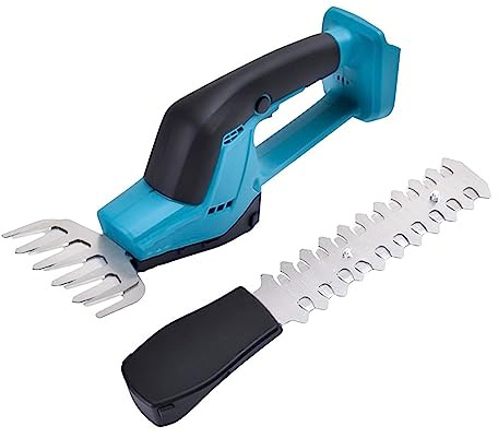 Heckenschere, 2-in-1-Akku-Heckenschere, elektrischer Rasentrimmer, Astsäge, Strauchschere, Heckenschere, Elektrowerkzeuge for 18-V-Teig