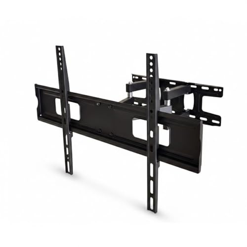 Soporte de Pared para TV HP680, 23–83 Pulgadas, hasta 80 kg, Brazo Extensible y Giratorio, Inclinación ±15°, Compatible VESA hasta 400x600 mm, Soporte TV Acero