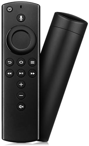 Replacement Voice Remote Fit for Fire Smart TV, for TV Stick(2nd Gen)/TV Cube (1st/2nd Gen)//Stick 4K/Lite,for Fire Smart TV 3rd Gen,Not for Insignia-Toshiba-Pioneer-Smart-TVs