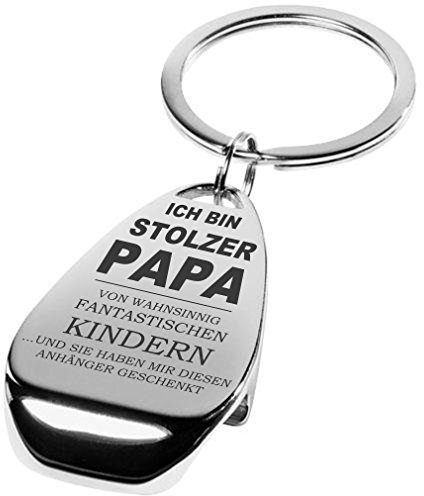 Lieblingsmensch Familien - Schlüsselanhänger Modell: wahnsinnig fantastisch - Papa von Kindern