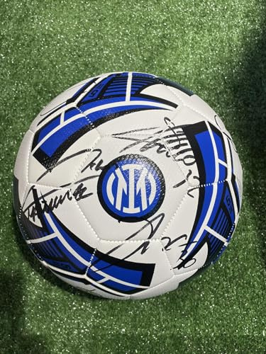 Inter Pallone Ufficiale Prestige Autografato F.C Firmato Firme Giocatori