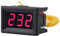Voltmetro Digitale, Akozon Voltmetro Amperometro Digitale AC 0,36 Display LED 70-380V