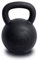 SUPRFIT - Econ Professional Kettlebell 40Kg - Pulverbeschichtete Kugelhantel aus massivem Gusseisen für Fitness, Crossfit & Krafttraining - Schwarze Kettlebells Hantel für Homegym und Fitnessstudios