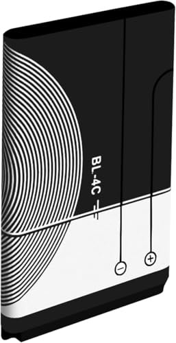 Todobarato24h Akku BL-4C, kompatibel mit Nokia 1006, 1202, 1203, 1661, 1662, 2220 Slide, TELEFUNKEN TM250 TM260, 860 mAh