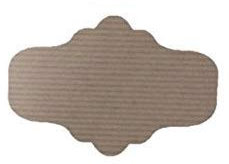 50 étiquettes adhésives en papier kraft pour bouteilles