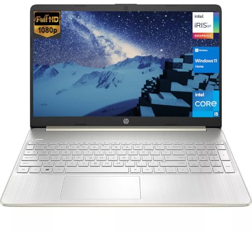 HP 15 Touchscreen Laptop, 15.6 FHD IPS Microedge Bezel, 11th Gen Intel Core i5-1135G7, Intel Iris XE Graphics, 8GB RAM, 256GB SSD, Mytrix Active Stylus Pen, Win 10 QWERTY US Version