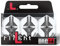 ONE80 Dart Star Flight L-Style Champagne L1EZ Dart Flight Set zum Aufstecken (Weiß/Schwarz)